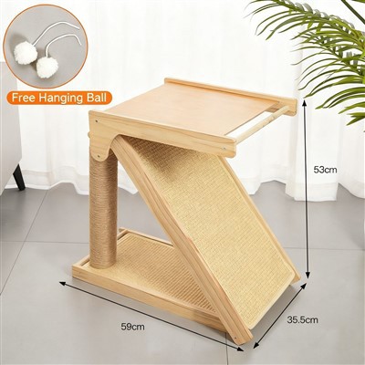 Izturīgs skrāpējamais stabs